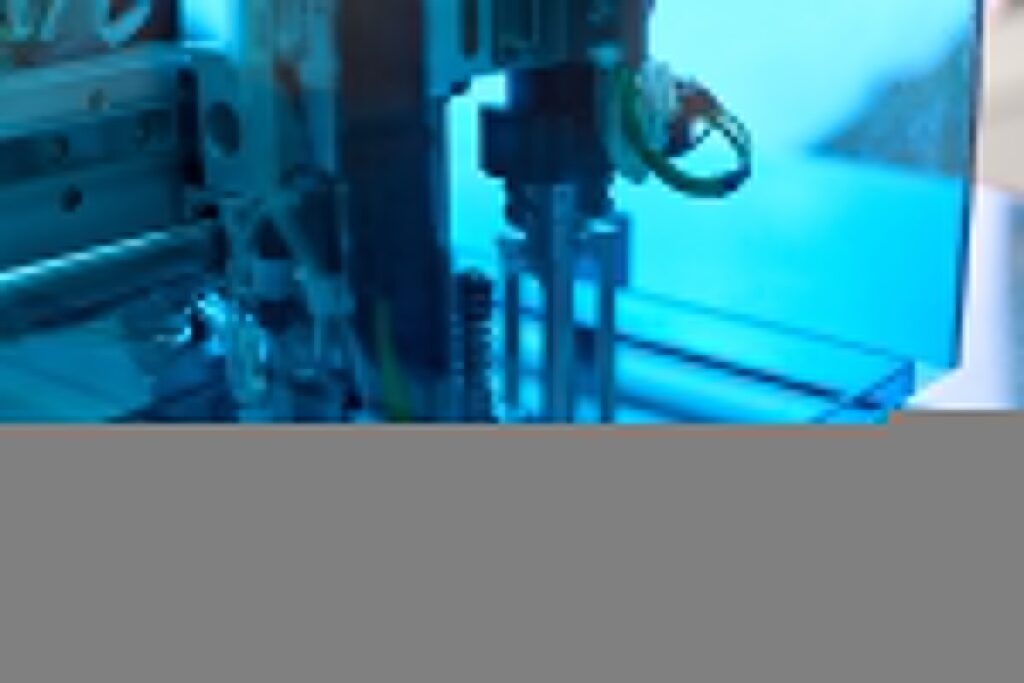 green and black power tool